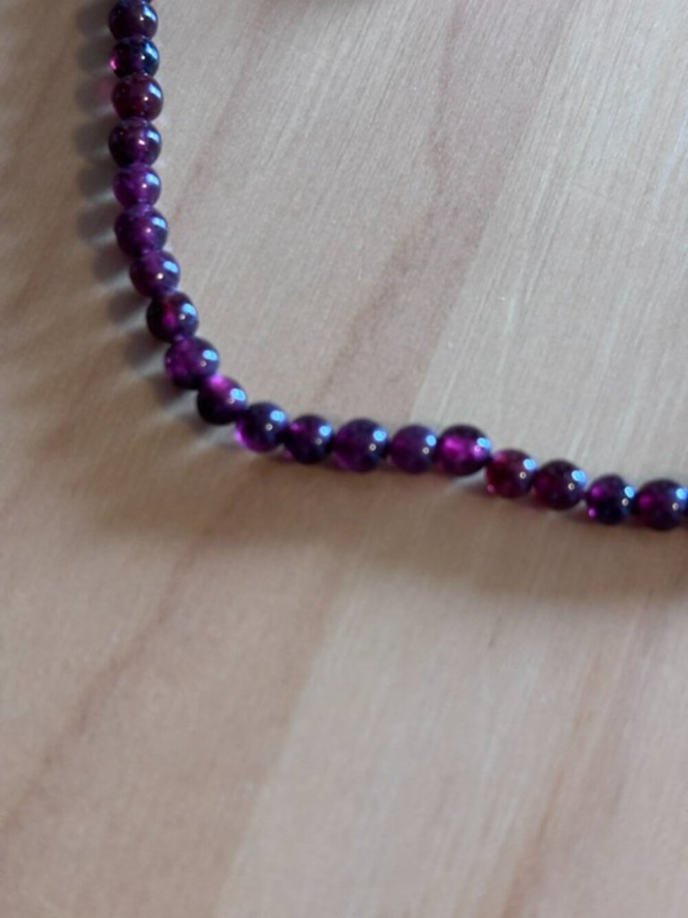 Genuine gemstone garnet beads  14" strand for jewelry making